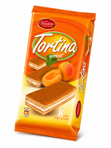 [P0003474] Tortina Kuchenschnitten 200g Aprikose
