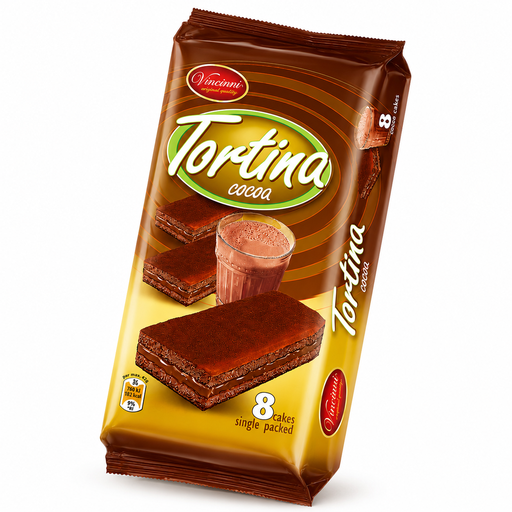 [P0003476] Tortina Kuchenschnitten 200g Kakao