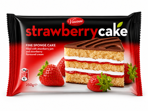 [P0003483] Cake 250g Erdbeere