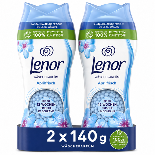 [P0003918] Lenor Wäscheparfum Aprilfrisch 2 x 140 g