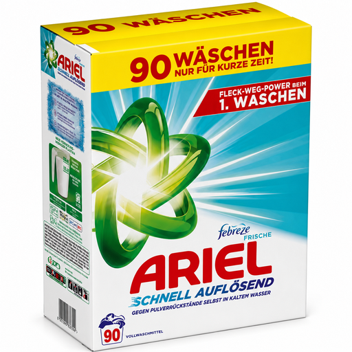 [P0003936] Ariel Waschpulver 4,95kg Febreze Fresh 90WL