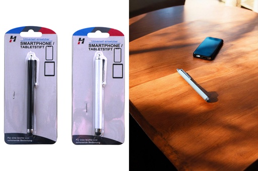 [7815] Smartphone-Tablet Stift Aluminium, 10,5cm, 2 Farben
