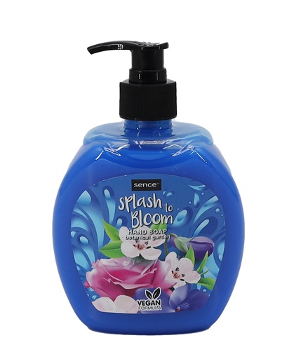 [15100] Sence Handseife 500ml Splash To Bloom Blue