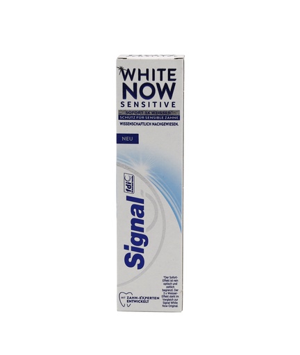 [14315] Signal Zahnpasta White Now Sensitive 75ml